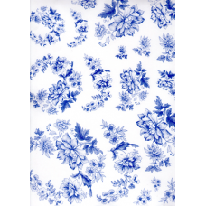 Ref. 78406 - DECALQUE FLORES LILAS